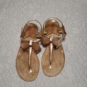 BCBG Rose gold sandals